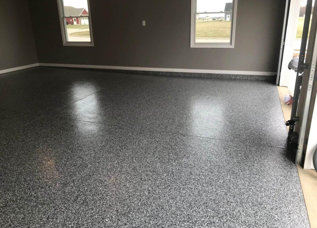Professional epoxy garage floor coating in St. George, UT